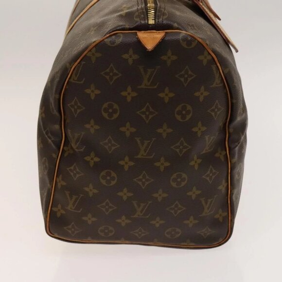 LOUIS VUITTON Monogram Keepall 50 Boston Bag M41426 LV Auth 137273 - Picture 7 of 16